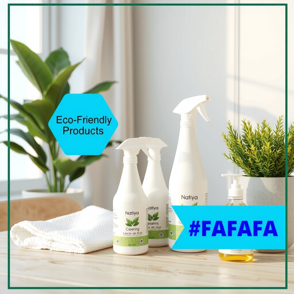 Eco-friendly cleaning products and equipment